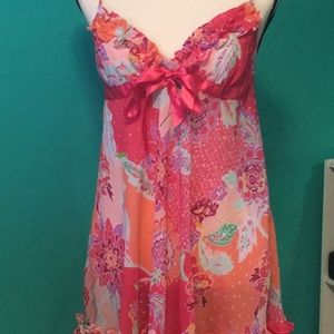 mark. Floral print babydoll